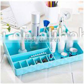 Wholesale Stock Small Order Desktop 15 Lattices Cosmetic Plastic Storage Box photo-6