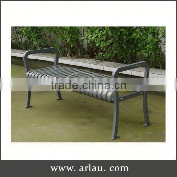 Arlau Vintage Metal Garden Chairs,New Launch Simple High Quality Outdoor Metal Bench,Oem Outdoor Iron Bench