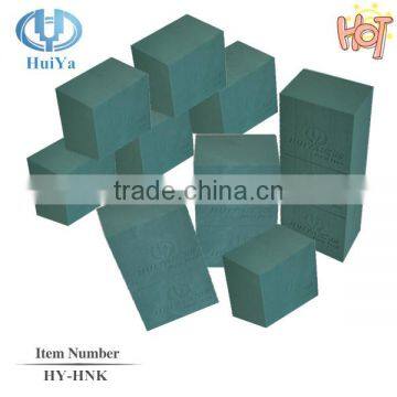 Green wet floral foam for Christmas decoration