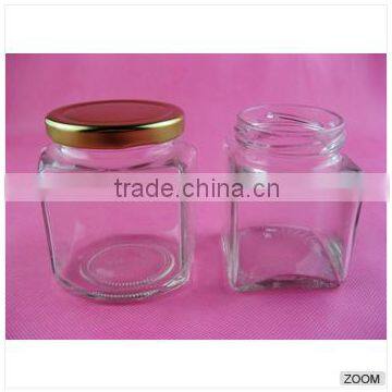 glass jar / glass jar with lid / glass storage jar