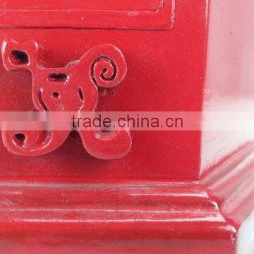 Red Hot Sale New Design Hexagon Pagoda Wooden Piggy Bank,wooden Money Box photo-5
