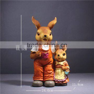 Custom Home and Garden Rabbit Garden Statues photo-4