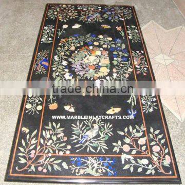 Marble Inlay Table Top, Dining Table Top