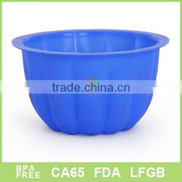 FDA 750ml kids silicon camping bowl