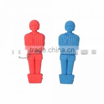 Creative Stationery Fancy 2 PK Football Man Shaped Creative Eraser photo-3