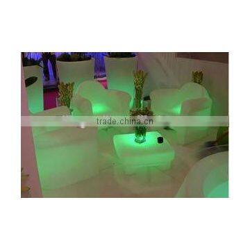 Plastic Table and Chairs With Remote Control/ Light Bar Furniture photo-2