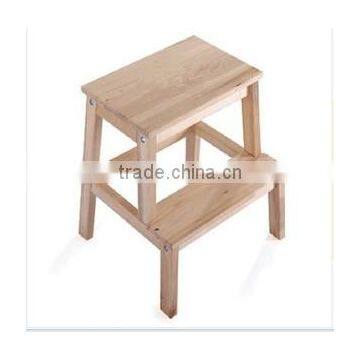 Custom Handmade Wooden Bar Stool Pine Solid Wooden Stool CN photo-2
