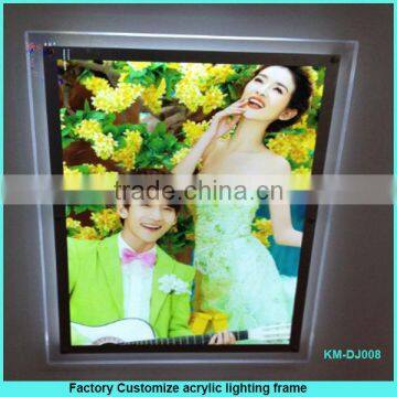 Shenzhen Factory Customize acrylic lighting frame