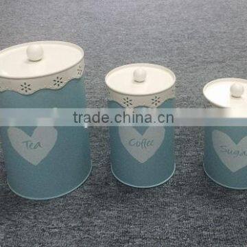 Tea Coffee Sugar Canister Set