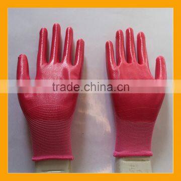 Competitive Price Oil Free Nitrile Coated Safety Gloves photo-2