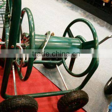 Metal Four Wheel Firm Garden Hose Reel Cart TC4710 photo-5