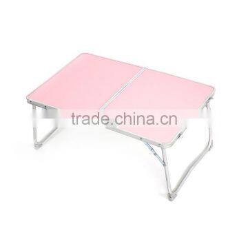 fashion design aluminium portable computer folding table
