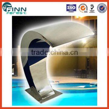 Stainless Steel OEM Water Curtain Spa Pool Adult Massage Spa photo-3