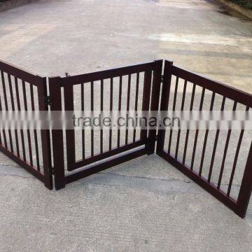 2016 Foldable Wooden Pet Dogs Gate With Good Quality and Competive Price PRS-G016