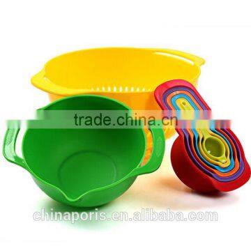 2017 GOOD QUALITY RAINBOW 10PCS MEASURING CUP MEASURING SPOONS photo-5
