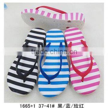 Stripe High Heel Slipper for Girls
