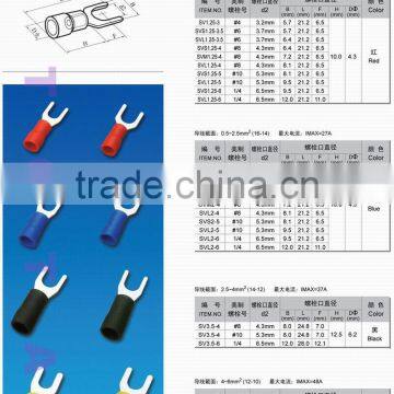 insulated spade terminal