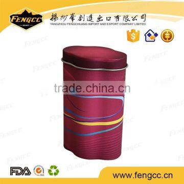 Gift Oval Suquare Plain Jewelry Tin Packaging Box