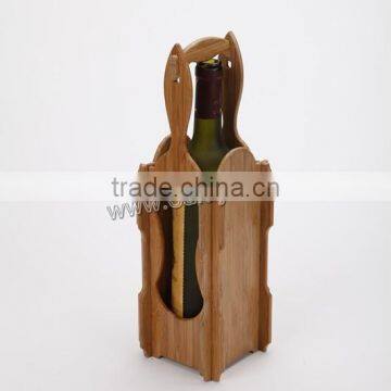 9x9.5x36cm ,single bottle wine rack/Bamboo Wine Tray Rack