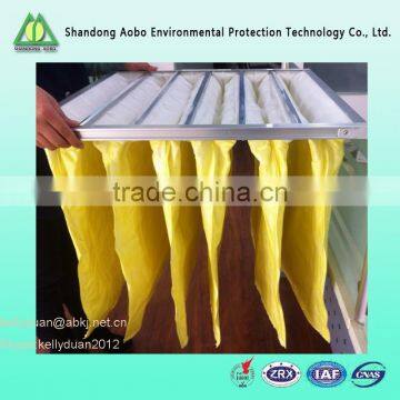 Nonwoven Medium efficiency pocket air filter fabric for air conditioning system