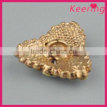 Hotsale Metal Rhinestone Pearl Button for Bulk WBK-1488 photo-4