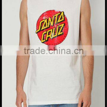 Free Printed Custom Printed Hemless Singlet Manufacturer