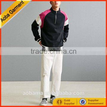 New Design Men Winter Breakaway Half Zip Plain Sweat Suits photo-2
