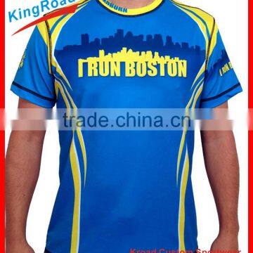 Digital sublimation transfer printing Shirts, Dry fit custom tunning t shirts for men and ladies