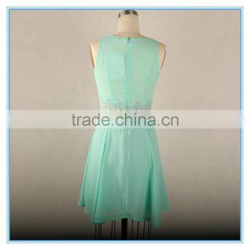 Girl's Elegant Casual Lace Sleeveless Dress photo-2