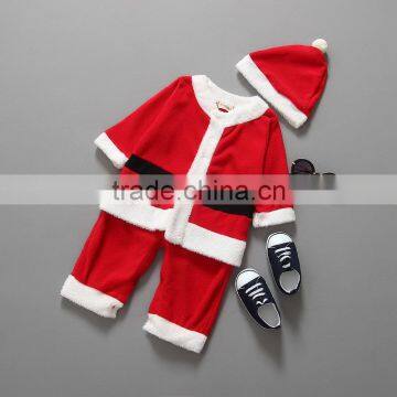 China supplier new fashion wholesale Christmas clothes set for baby and children