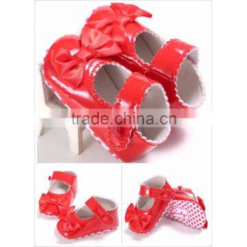2017 Beauty Toddler Infant Dancing Shoe Bow Flash Princess Costume Kid Shoe photo-4