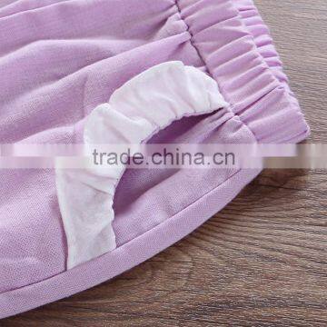 Summer Pumpkin Shorts Children's Casual Pants Baby Girls Thin Section Pants photo-4