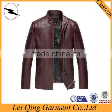 New Model Designs Men's pu Leather Jackets Pure Leather Jackets for Men photo-2