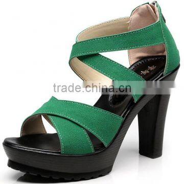 Ladies Fashion Shoes Women Sexy Big Size High Heel Sandals photo-5