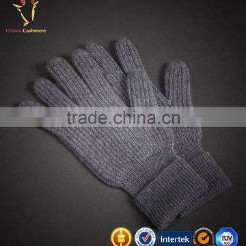 Men Cashmere Woolen Cotton Hand Knitted Gloves