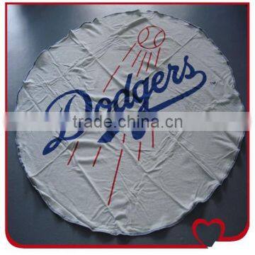 Custom Printed100%cotton Velour Round Compressed Beach Towels photo-2