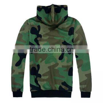 Design Your Own Sublimation Print 3D Long Sleeve Wholesale Camo Hoodie Sweatshirt photo-2