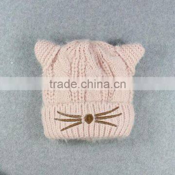 fashion designer children hat fashion kids cap 3D cat designer hat