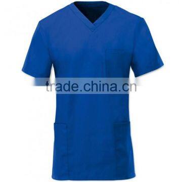 Hot Sale 2017 Stylish Unisex Lightweight Scrub With Pocket Hospital Medical Uniform Nursing Tunic Custom Designs photo-2