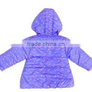 Printed Padding Girls Winter Coats Factory Shishi Fujian photo-2