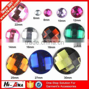 hi-ana rhinestone1 Trade assurance Fashionable best sell flat rhinestones