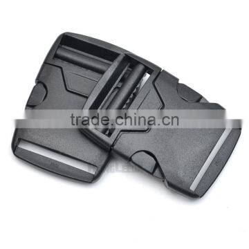 HLD/M326-38mm 1.5inch Black POM Plastic Buckles Bump Adjustable Splice Clip Buckle Backpack Webbing Strap photo-4