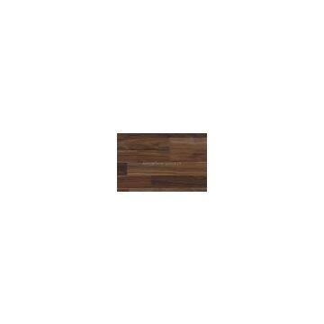 3-strips Walnut Laminate Flooring