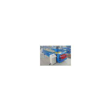 Color Steel Plate Roof Double Layer Roll Forming Machine With PLC Control