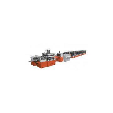 Hydraulic Cut 3kw Main Motor Guardrail Forming Machine System Welding