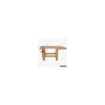 W61-WB-37  WOODEN BENCH WITH GERMAN BEECH MATERIAL