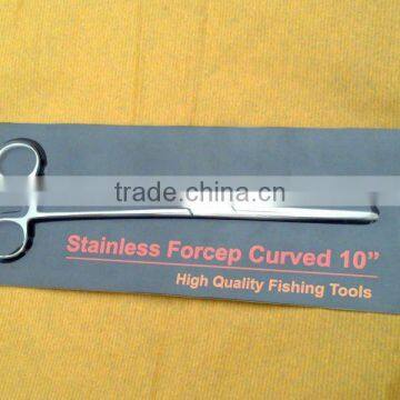 Stainless steel Fishing forceps included blister packing