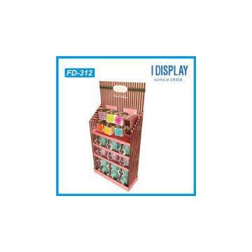 Factory Manufacturer Cardboard Floor Display Stand Toy Display Shelf For Kids Toy