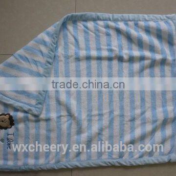 Flannel /chenille/coral Fleece Blanket photo-2