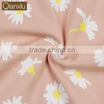 Perfect Qianxiu Summer Short Sleeve Daisy Dress Printed Girls Lounge Wear Night Skirt photo-6